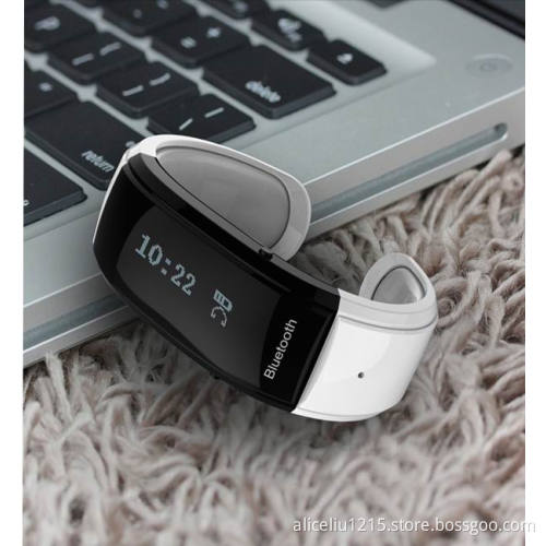 Bluetooth watch bracelet + caller ID/name display+Answer/Conversation/hang up call bluetooth watch